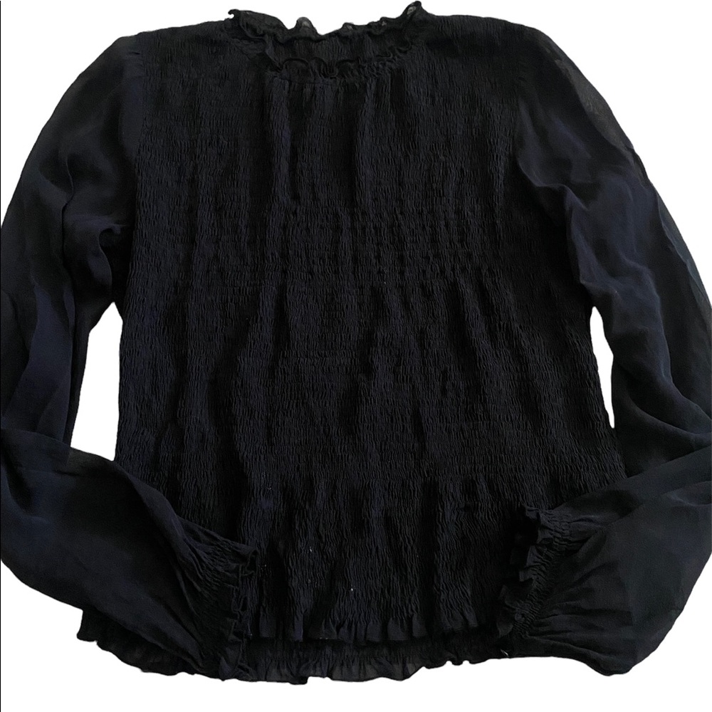 Rag & Bone Sheer Blouse
